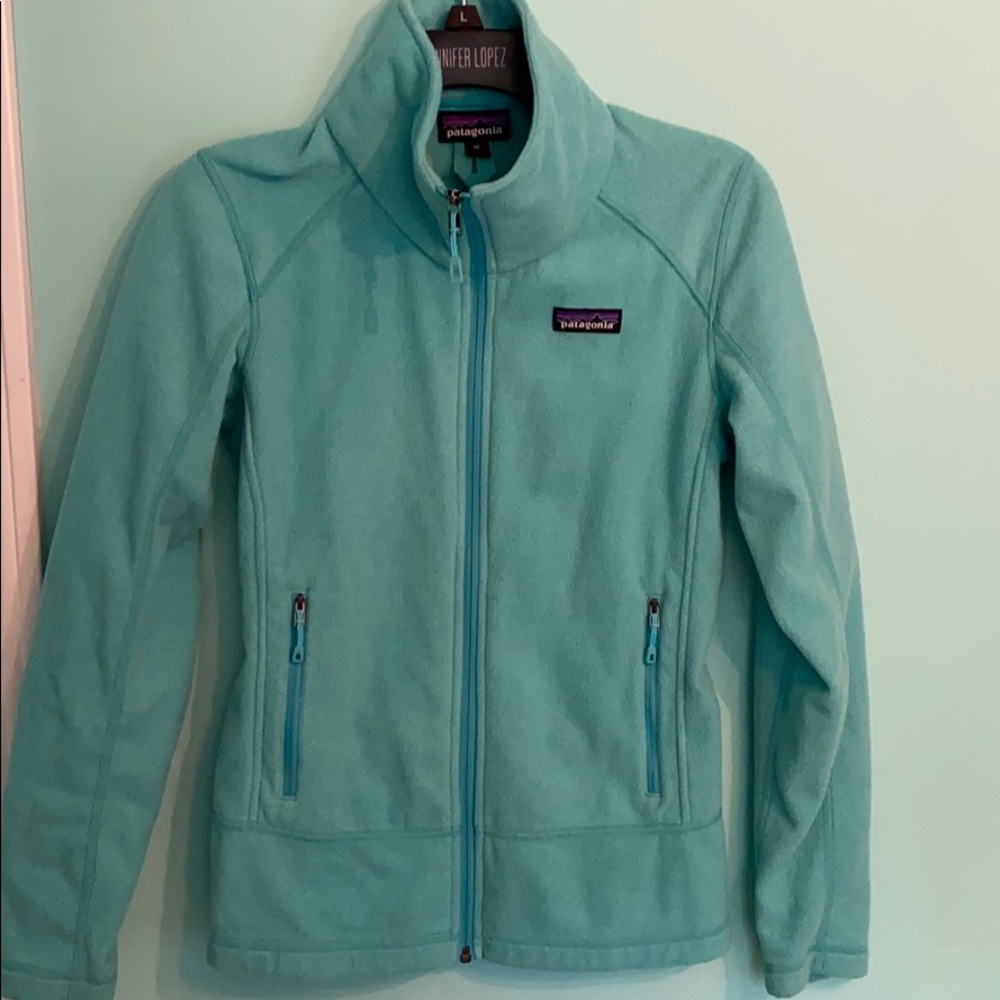 Teal Patagonia Zip-up